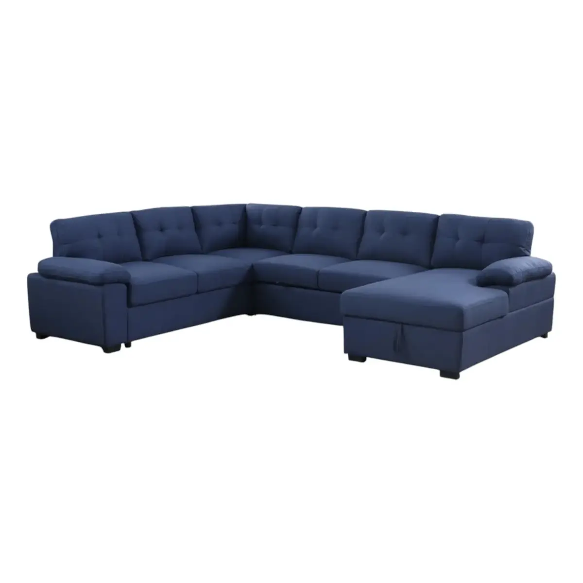 Calyno Sofa CumBed Blue (1)