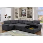 Calyno Sofa CumBed Dgrey (6)