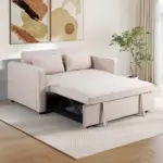Comfora Sofa CumBed Beige (8)
