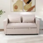 Comfora Sofa CumBed Beige (9)