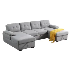 Corthaven Chaise Corner Sofa Set With CumBed 120"