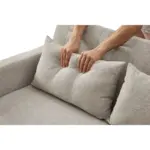 CoziRest Sofa CumBed LightGry (3)
