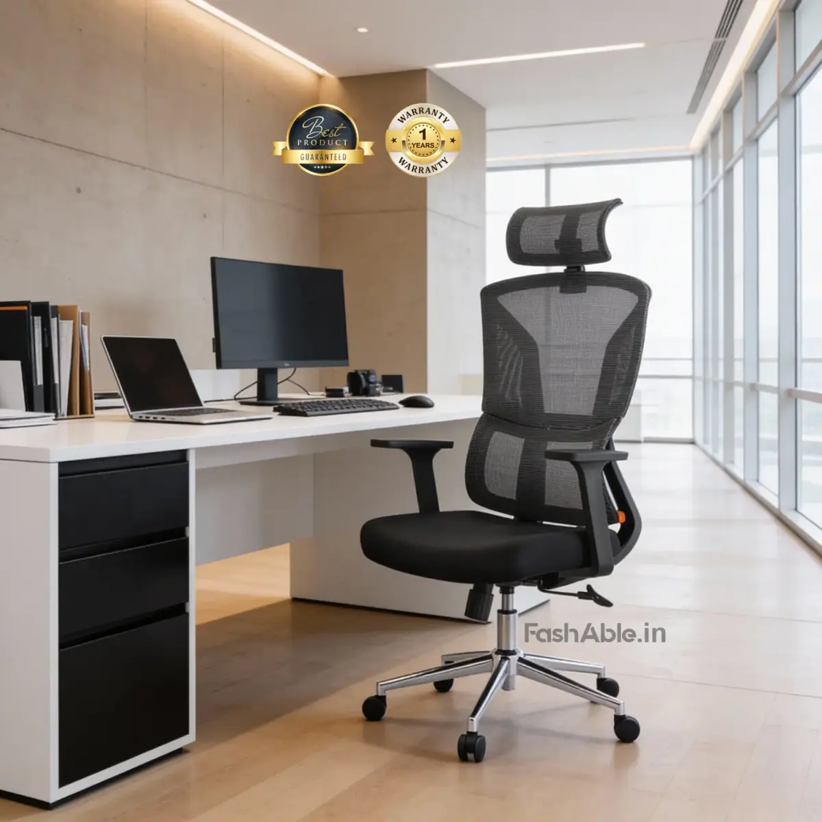 Daigo Office Chair Blk (1)