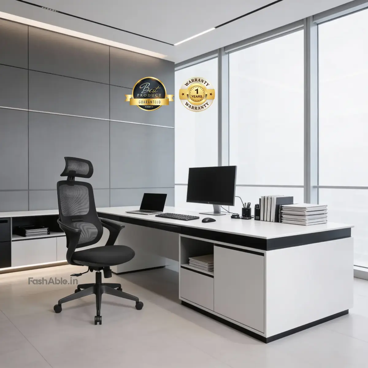 Dominex Office Chair Blk (1)