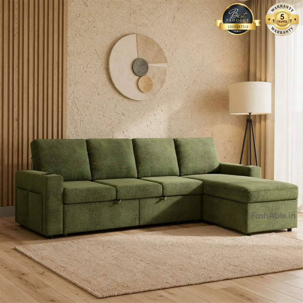 Eclisse Sofa Green (1)