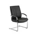 Elevate Without Wheel Office Chair Blk