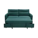 Everdon Sofa CumBed Green (2)