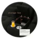 Everleigh Chaises Sofa Blk (4)