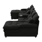 Everleigh Chaises Sofa Blk (6)