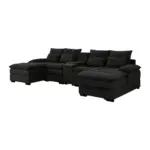Everleigh Chaises Sofa Blk (7)