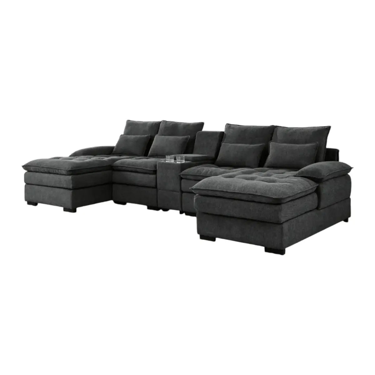 Everleigh Chaises Sofa Grey (4)