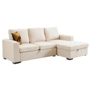 Flipzy LHS Chaise Sofa Set L Shape With CumBed 96″