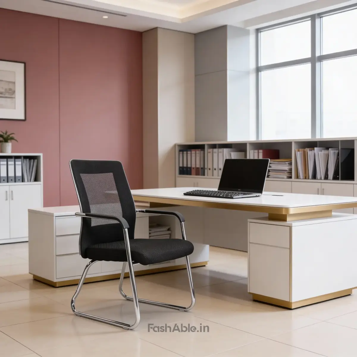 Guesta Visitor Chair Blk (1)