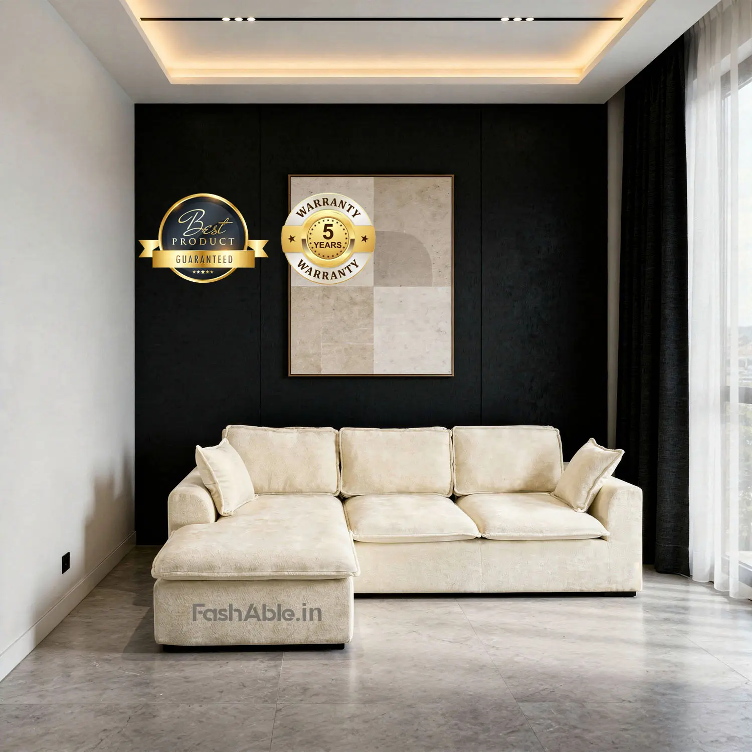 Halstead RHS Sofa Beige (10) Halstead RHS Sofa Beige (10)