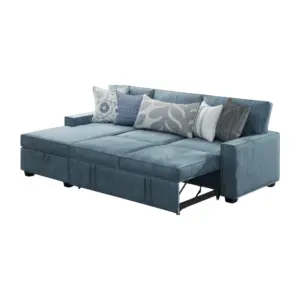Hearthly Chaise L Shaped Couch RHS Sofa CumBed 