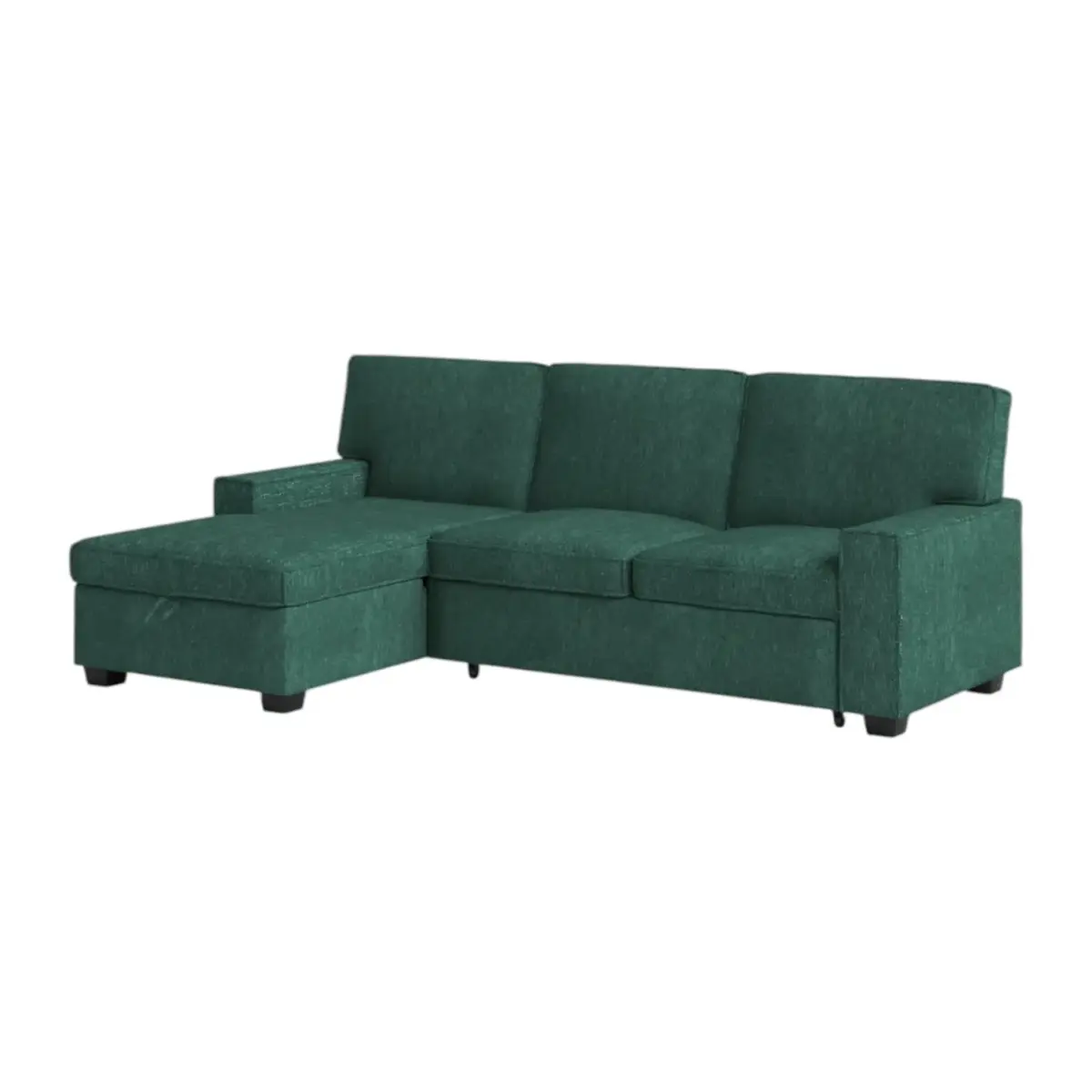 Hearthly Sofa RHS Green (3)