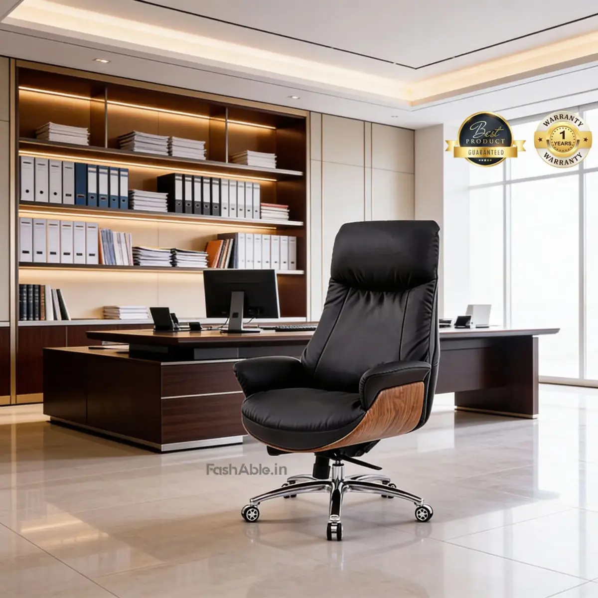 Helixor Office Chair Blk (1)