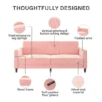 Lancaster Sofa-CumBed Pnk (8)