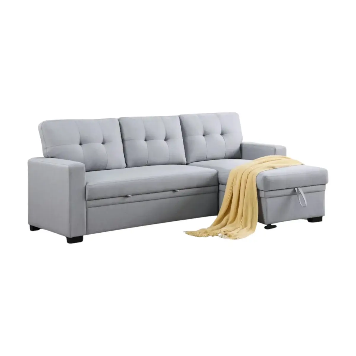 Lussofy Sofa-CumBed Lgry (3)