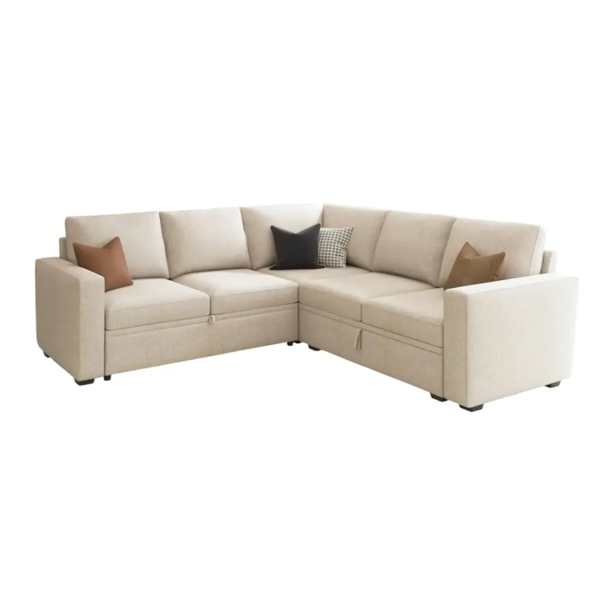 Nooklyn Corner Sofa Beige (3)