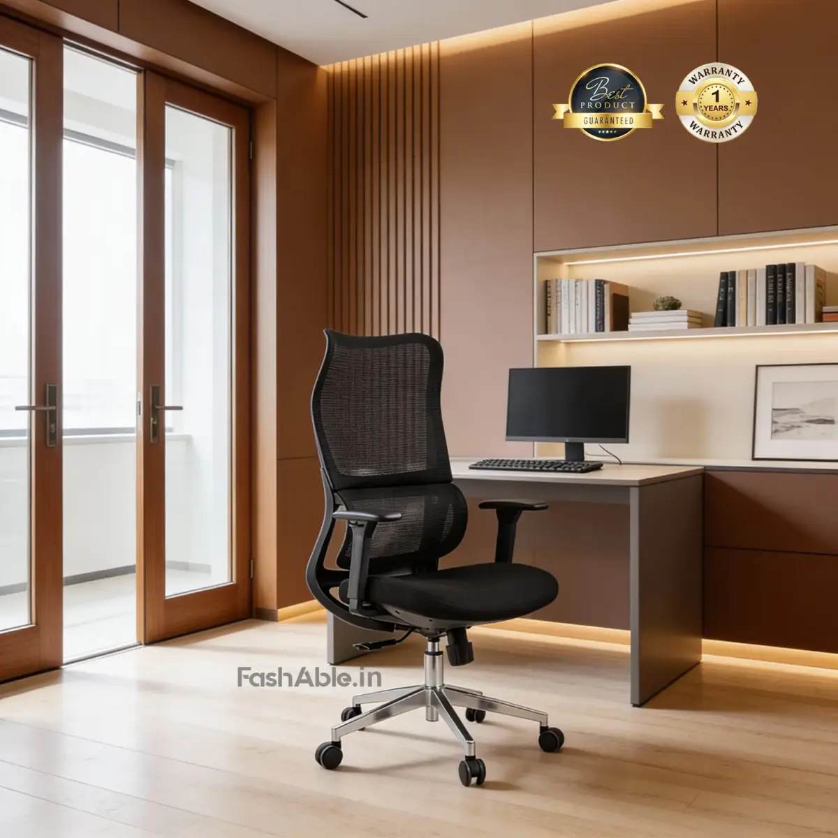 Raiden Office Chair Blk (1)