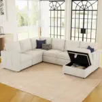 Scroftley Sofa Beige (12)