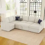 Scroftley Sofa Beige (17)