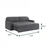 Sofix Sofa-CumBed grey (8)