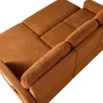 Spaceza Sofa CumBed orng (2)
