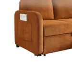 Spaceza Sofa CumBed orng (3)