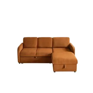 Spaceza LHS Chaise L Shape Sofa CumBed 84"