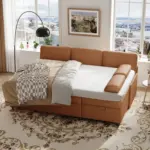 Triventa Sofa LHS Brown (7)