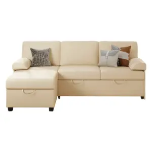 Triventa Chaise RHS L Shape Sofa With Bed