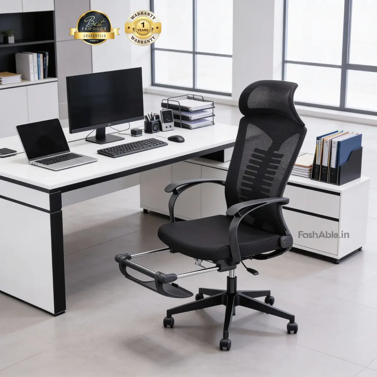 Zenko Ofiice Chair Blk (1)