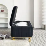 Benchlet Ottoman Color Blk (4)