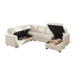 Compactra lhs Corner Sofa beige (15)