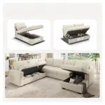 Compactra lhs Corner Sofa beige (17)