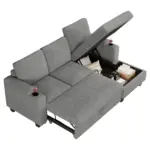 Fairmont LHS Sofa CumBed Lgrey (7)