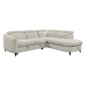 Grandeur L Shaped Couch LHS Chaise Sofa CumBed 98"