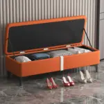 Hatherleigh Ottoman Orange (3)