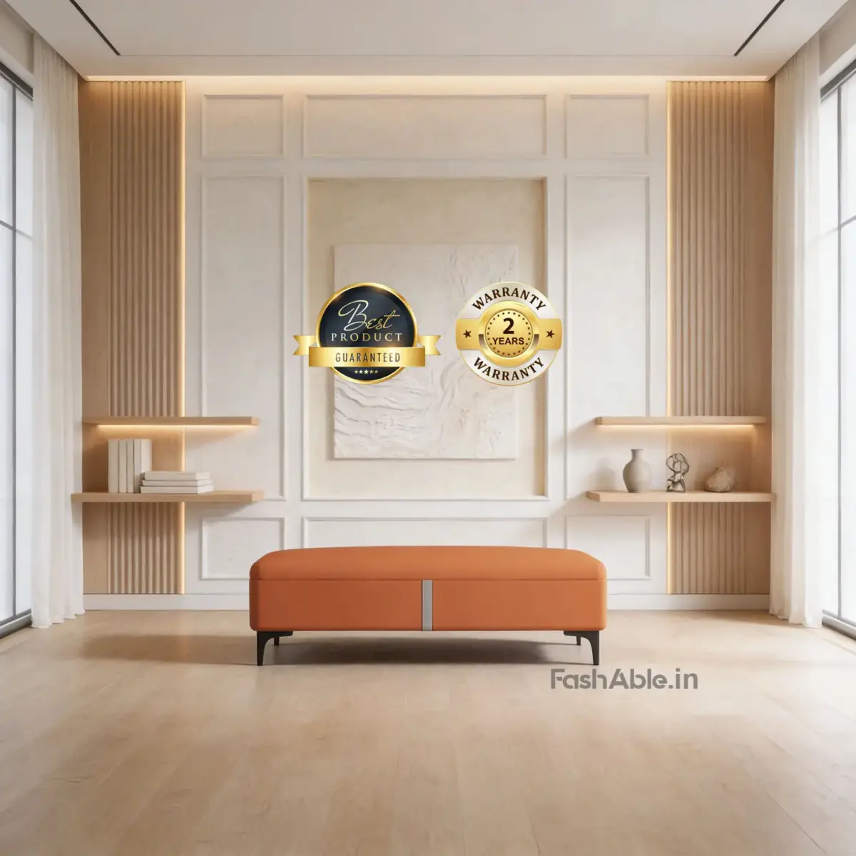 Hatherleigh Ottoman Orange (6)