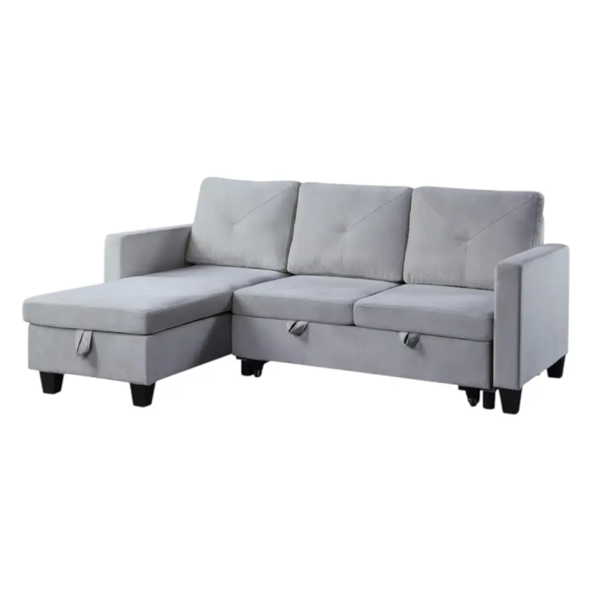 MarleyRest RHS Sofa-CumBed Lgrey (2)