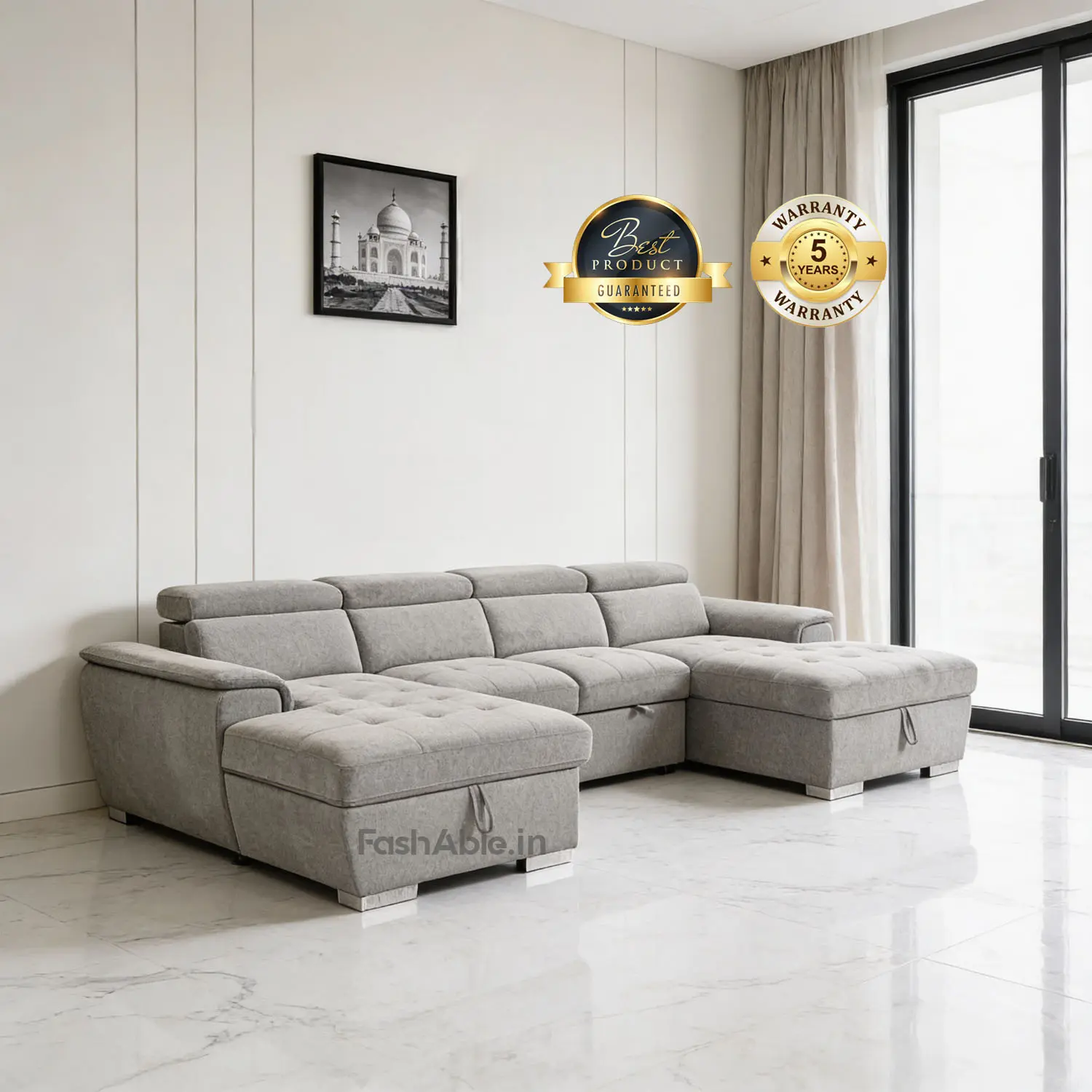 Noctara Chaises Sofa-CumBed (1) Noctara Chaises Sofa-CumBed (1)