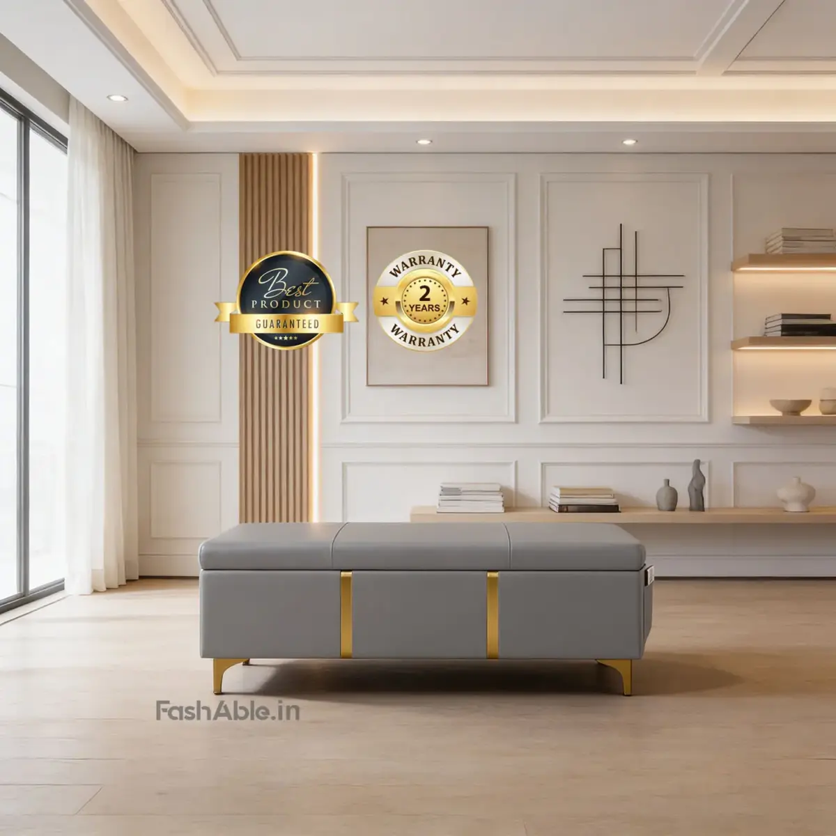 Oakenshaw Ottoman Grey (2)