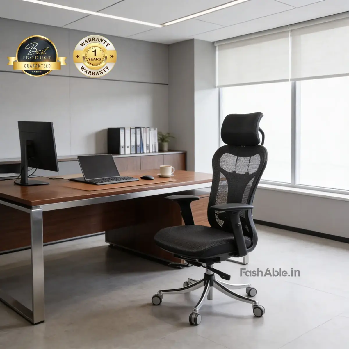 ObsidianElite Office Chair Mesh Blk (1)