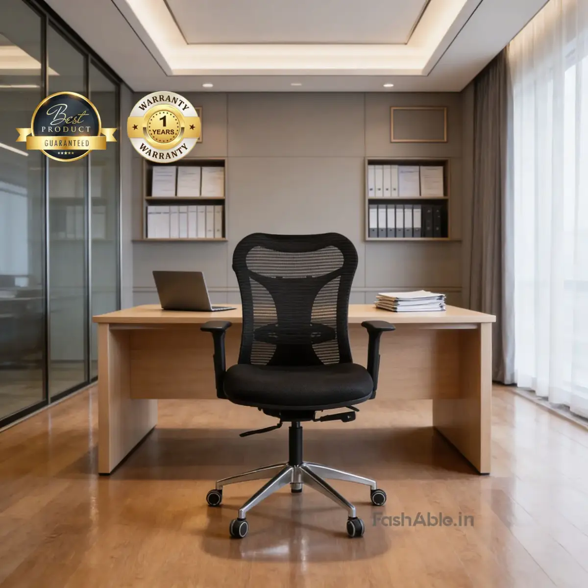 ObsidianPrime Office Chair LB Blk (1)