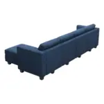 Plushoria LHS Sofa CumBed Mblue (12)