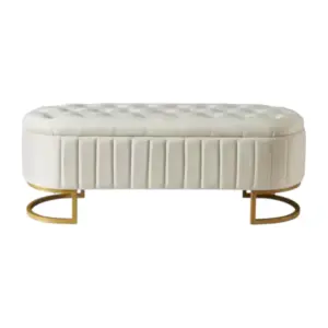 Poppyfield Stool For Sitting Ottoman With Storage