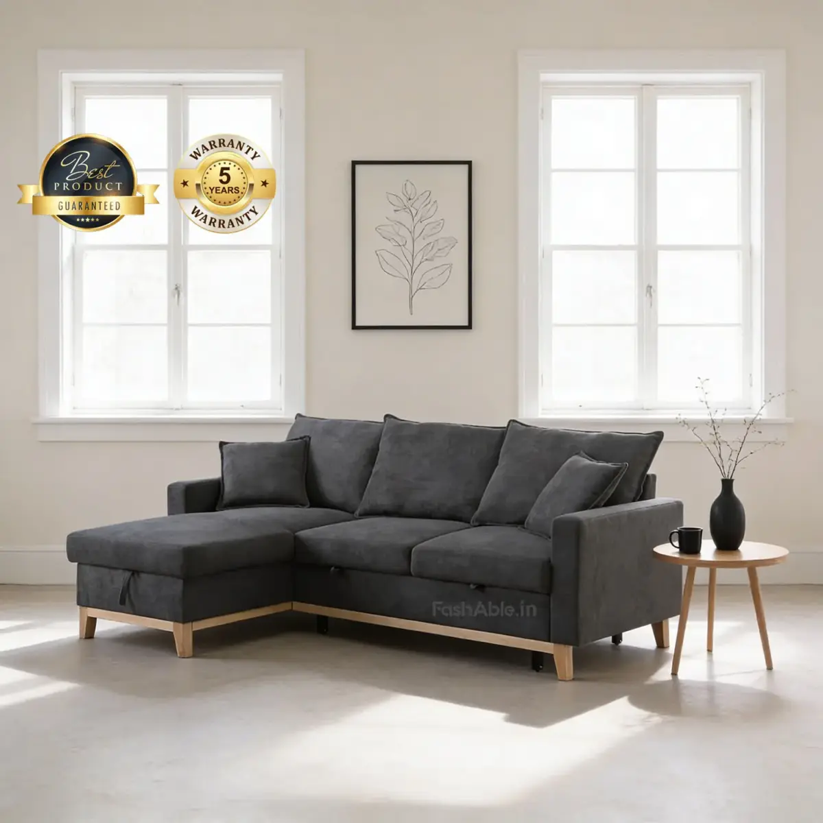 Quincy RHS Sofa Dgrey (4)