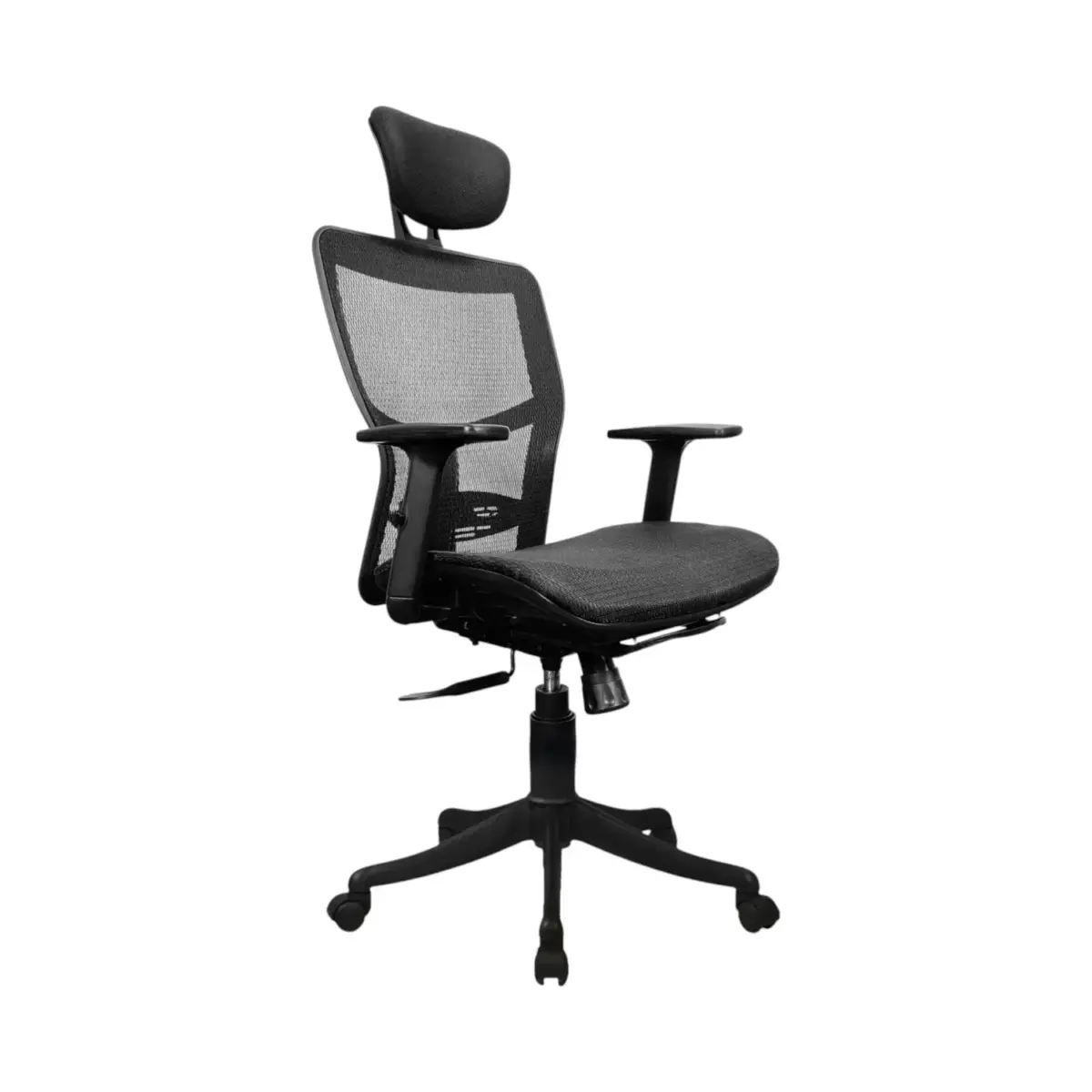 Reckon Office Chair Mesh Blk (3)